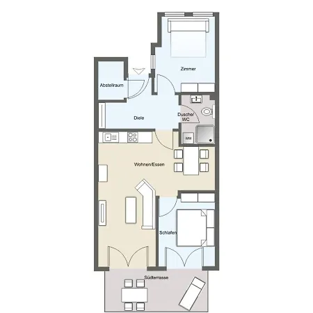 Haus Ebbe Und Flut A - Deichlaeufer